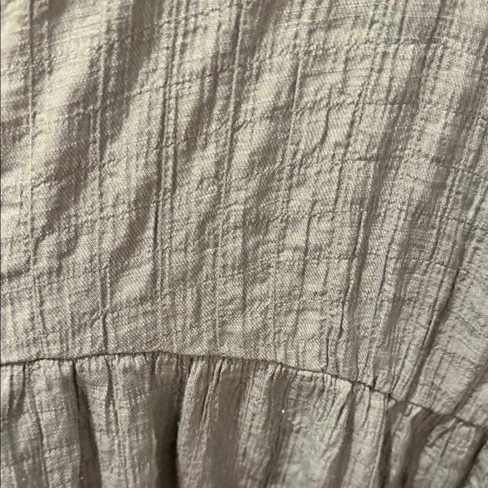 Sonoma Sleeveless Textured Tiered Tunic in Dusty Teal - Picture 5 of 6